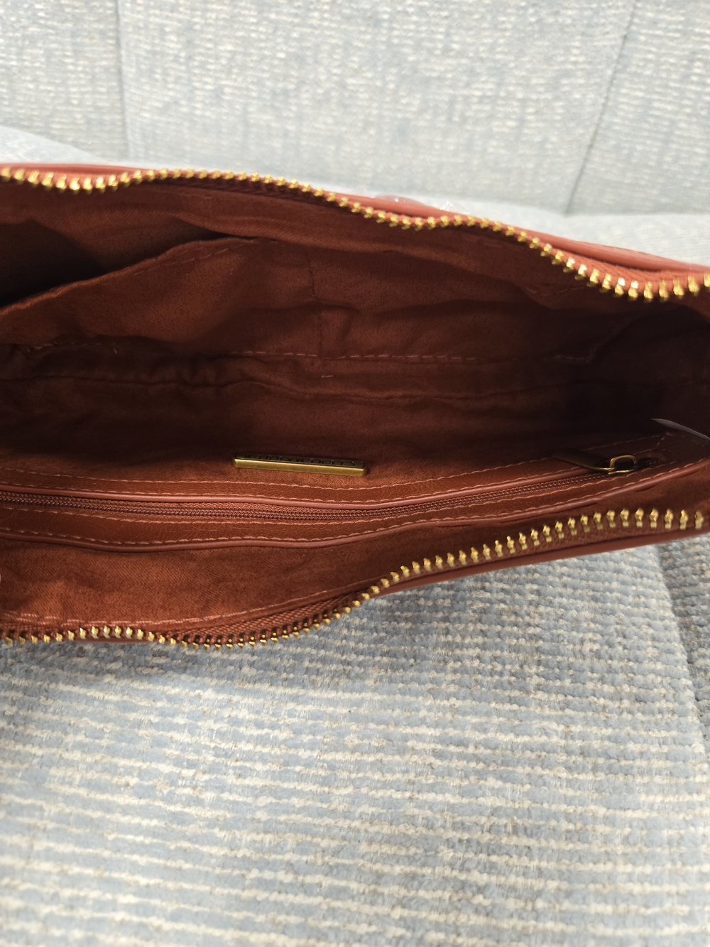 Steve Madden Rust Brown Shoulder Handbag - Picture 6 of 6